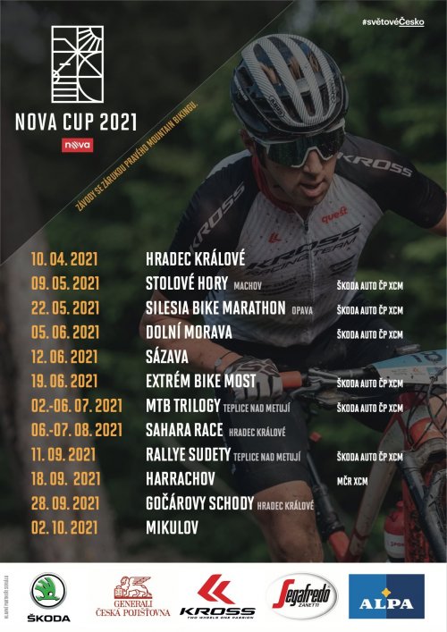 NOVA CUP 2021 - seriál závodů horských kol