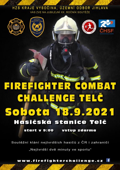 Firefighter Combat Challenge Telč   18.9.2021