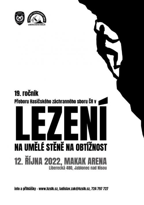 19. ročník Přeboru Hasičského záchranného sboru ČR v lezení na obtížnost