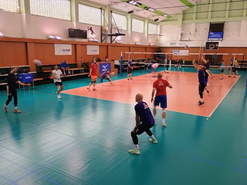 Soustředění reprezentačního družstva  ČHSF ve volejbalu